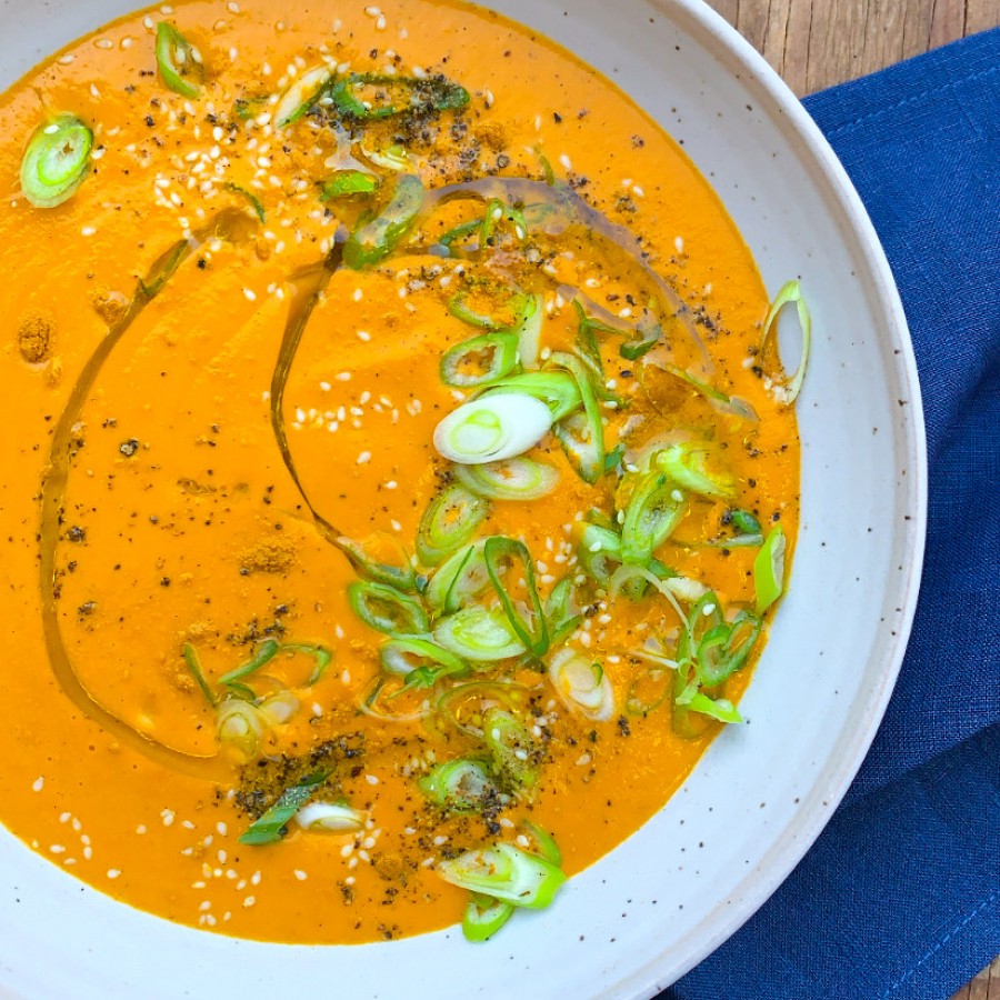Curried Ginger Carrot Soup
