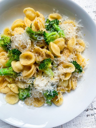 Brown Butter, Lemon and Broccoli Pasta