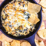 Spicy Crab and Kale Dip