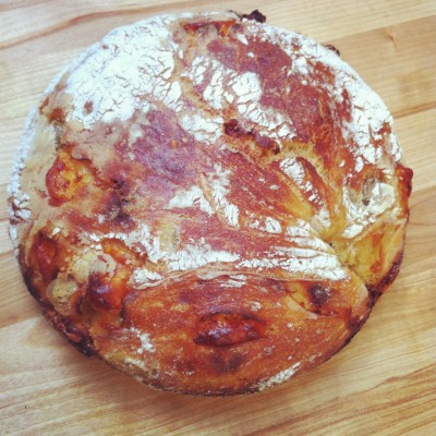 Olive, Cheese and Sundried Tomato Bread