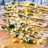 Grilled Quesadillas with Poblano and Corn