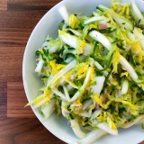 Spicy Cucumber and Cabbage Slaw