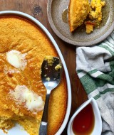 Sweet Corn Pudding with Brown Butter and Vanilla